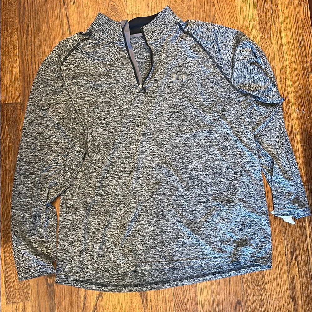 Under Armour Gray Quarter-Zip Pullover